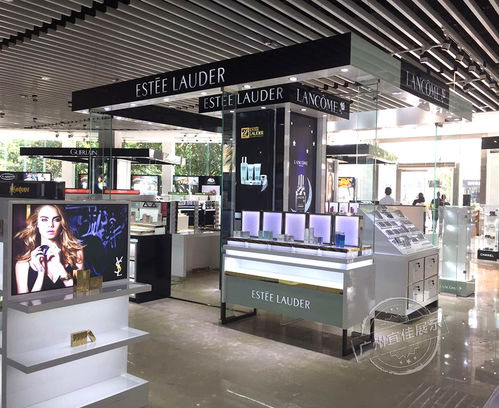 商场化妆品展柜 品牌代理的间接广告力量